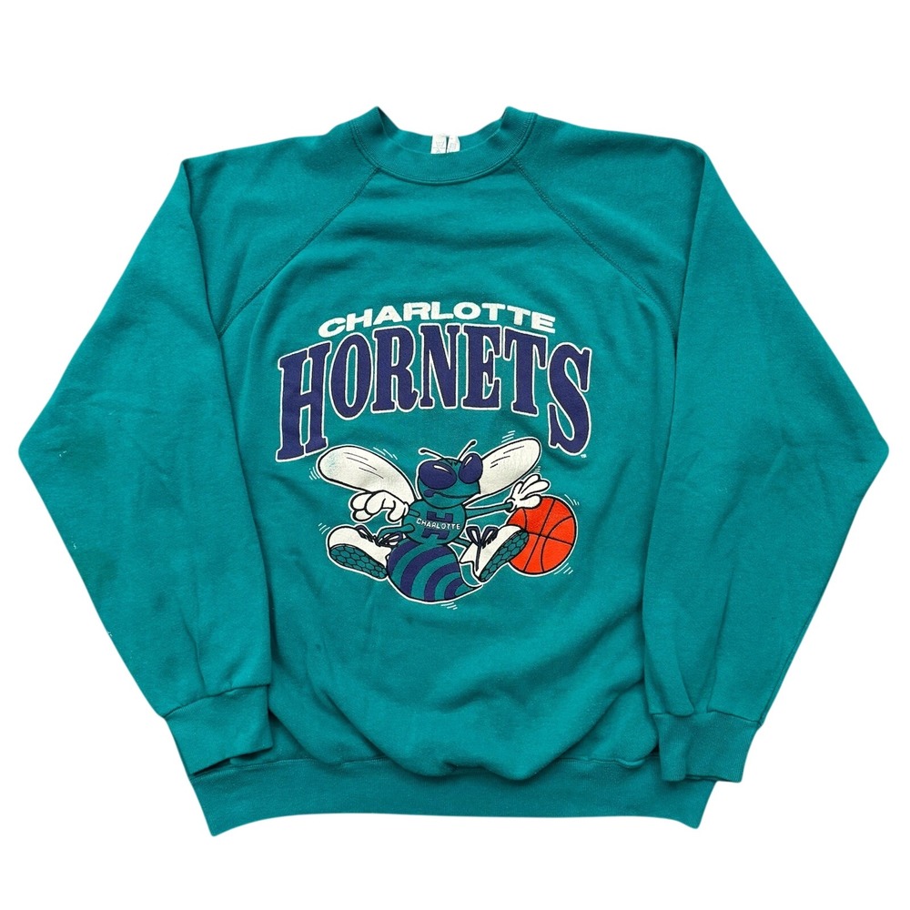 Vintage Charlotte Hornets Sweatshirt NBA Basketball Artex